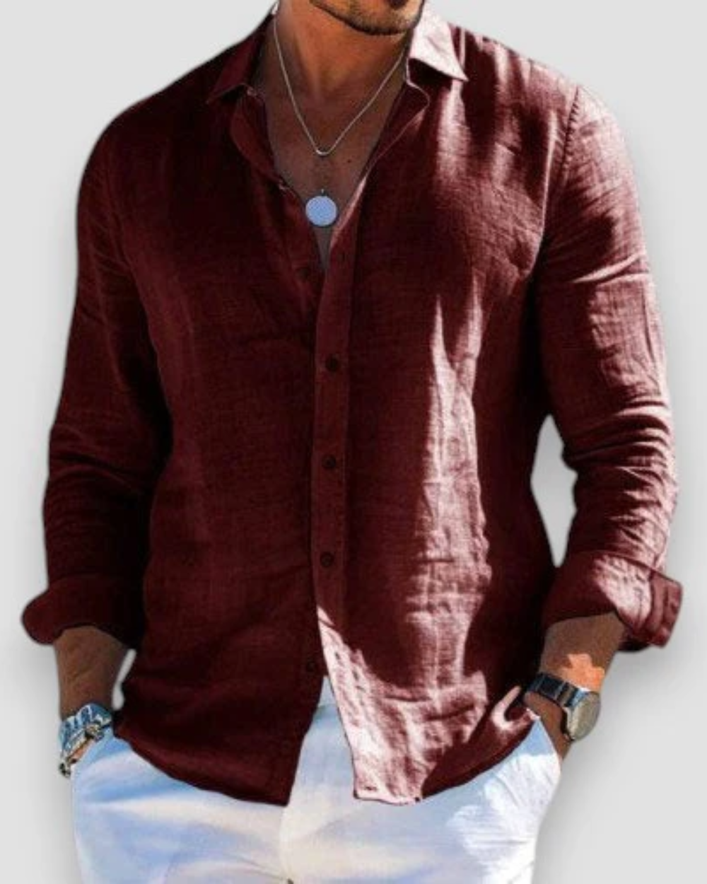 Camisa casual del hombre