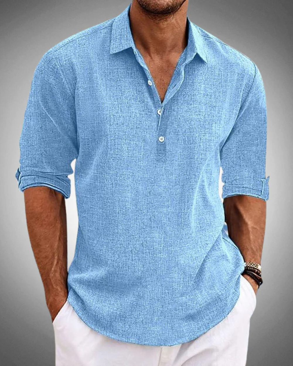 Camisa de algodón clásica