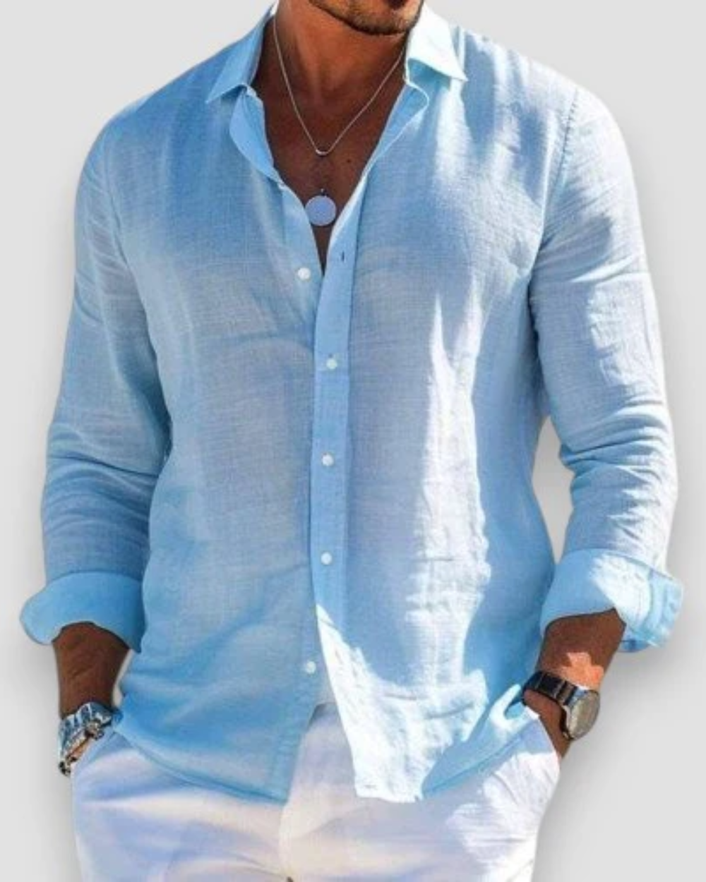 Camisa casual del hombre