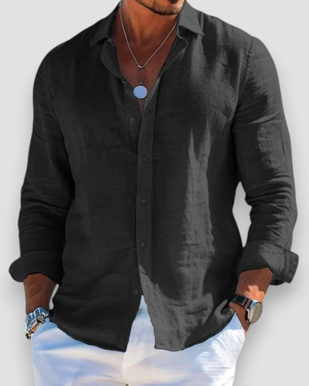 Camisa casual del hombre