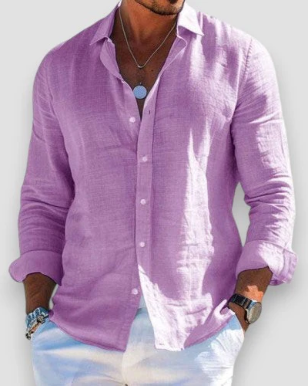 Camisa casual del hombre