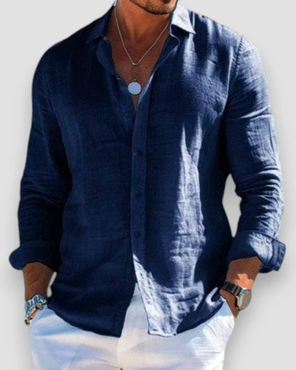 Camisa casual del hombre