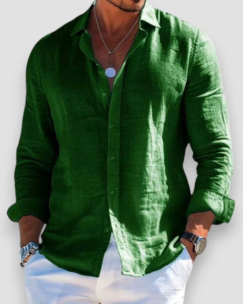 Camisa casual del hombre