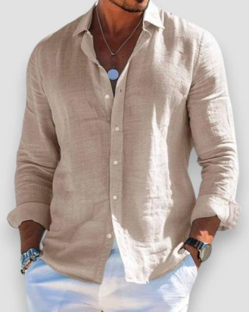 Camisa casual del hombre