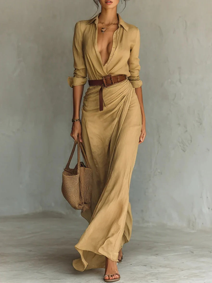 Naiara - Vestido largo elegante