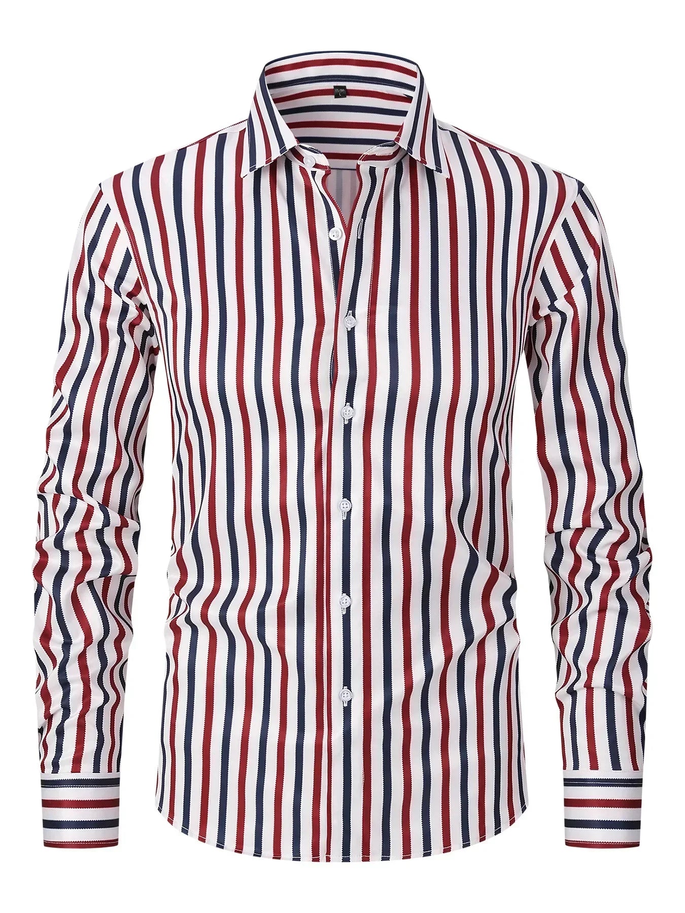 Camisa elegante de negocios para hombre