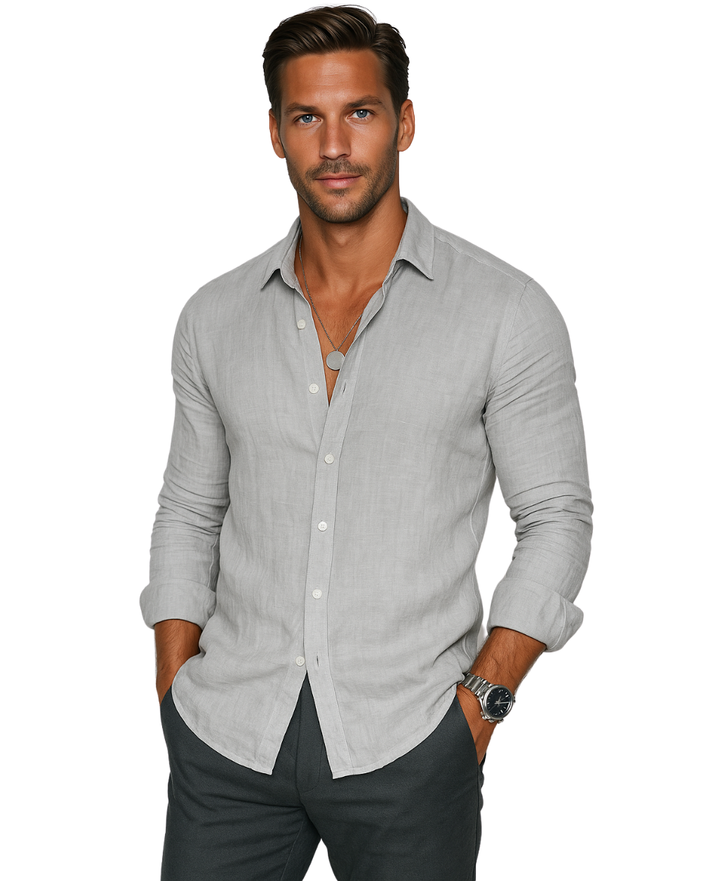 Camisa casual del hombre