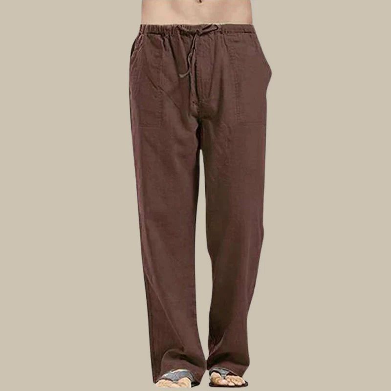 Pantalones de lino ¨Madeira¨