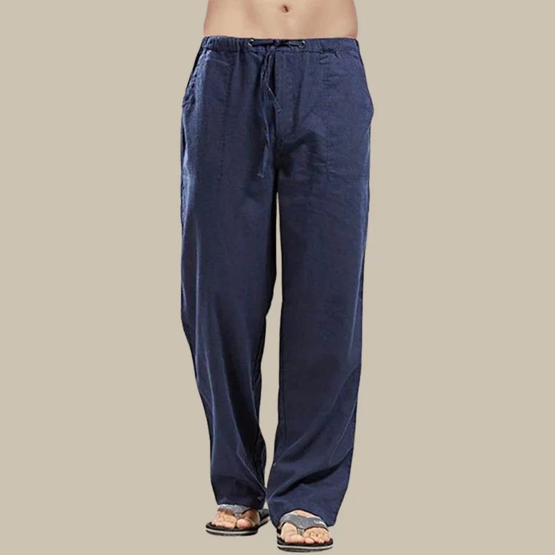 Pantalones de lino ¨Madeira¨