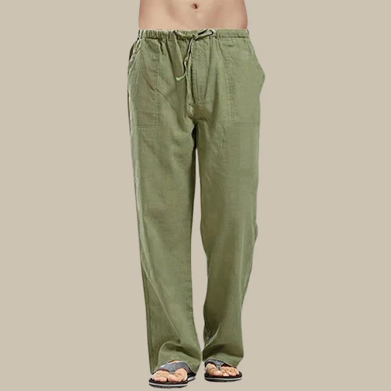 Pantalones de lino ¨Madeira¨