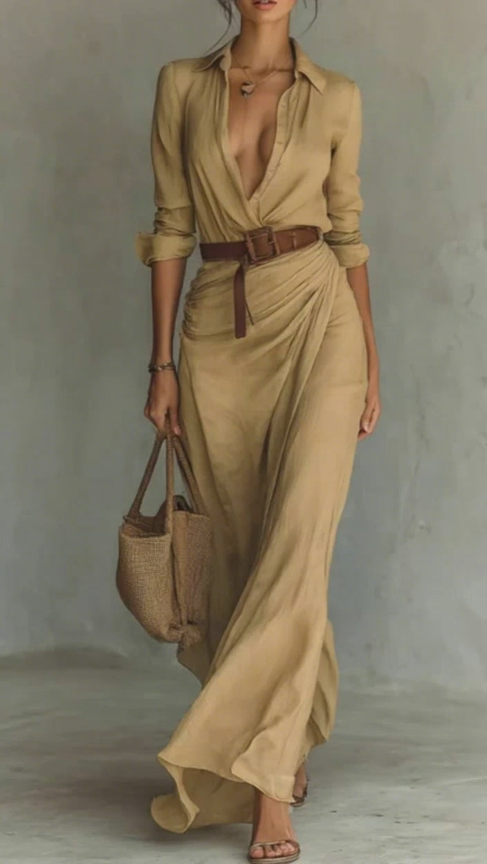 Naiara - Vestido largo elegante