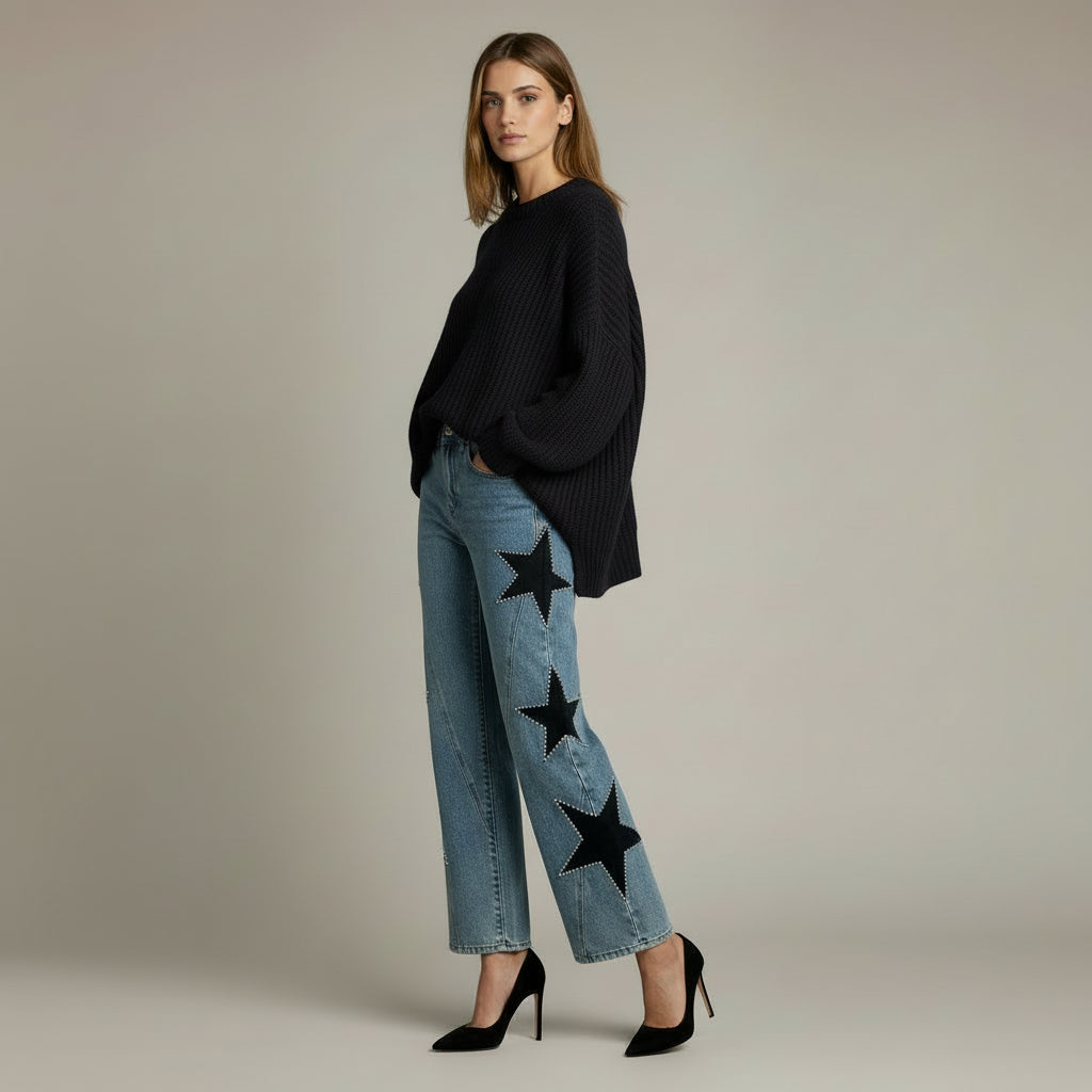 VAQUEROS DENIM ESTRELLA