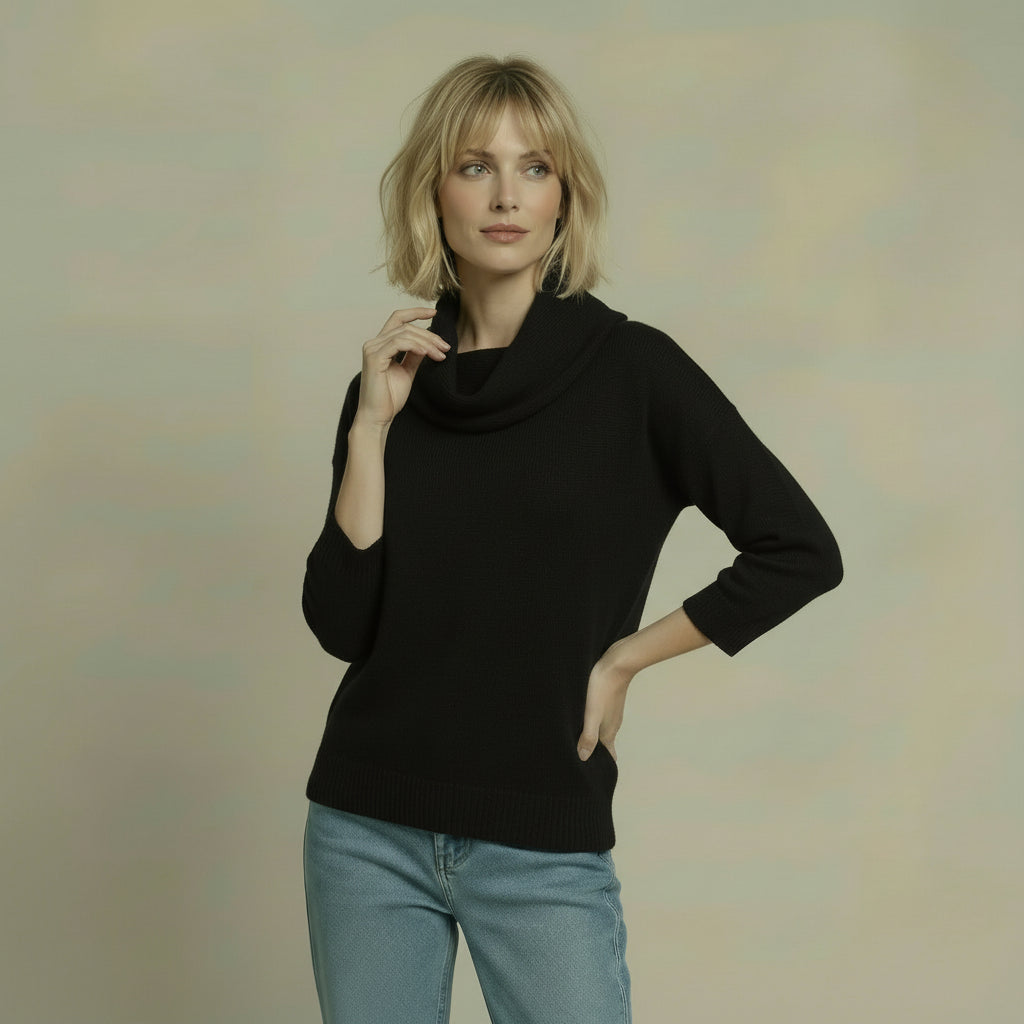 JERSEY CON CUELLO HOLGADO