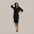 VESTIDO MIDI ESTILO PUNTO