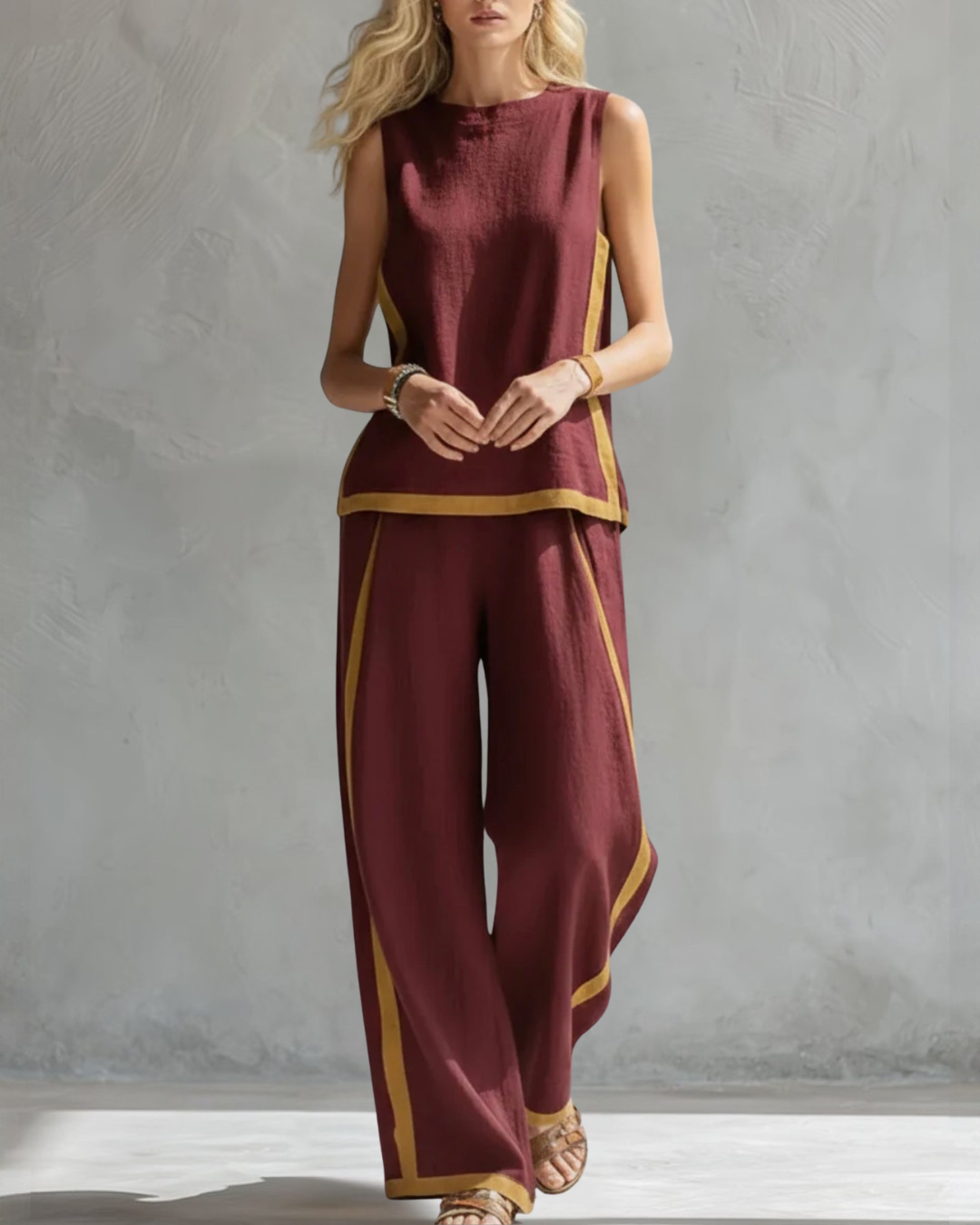 LEILA | TWEE STUKS ELEGANTE SET