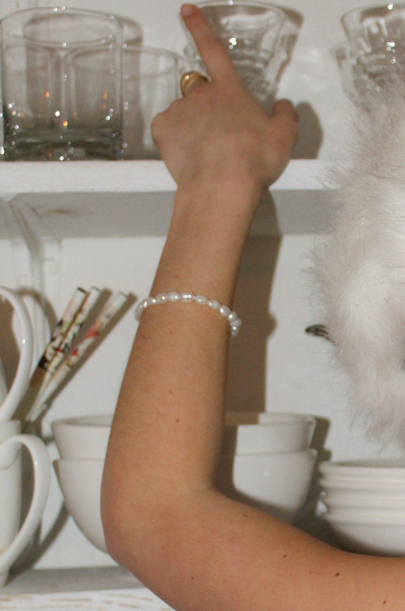 Pulsera de perlas barrocas