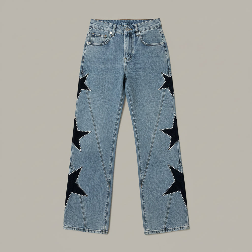 VAQUEROS DENIM ESTRELLA