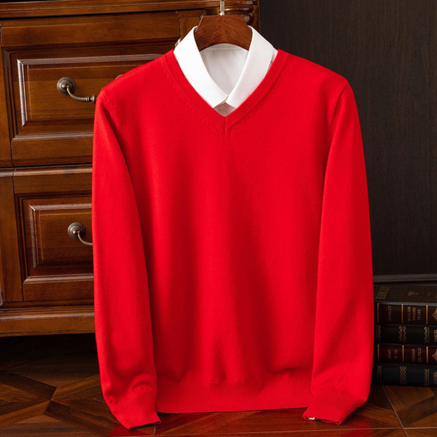Chic V-Neck Sweater