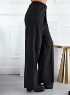 Pantalones palazzo negros