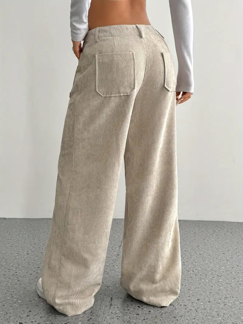 PANTALONES DE PANA ANCHOS
