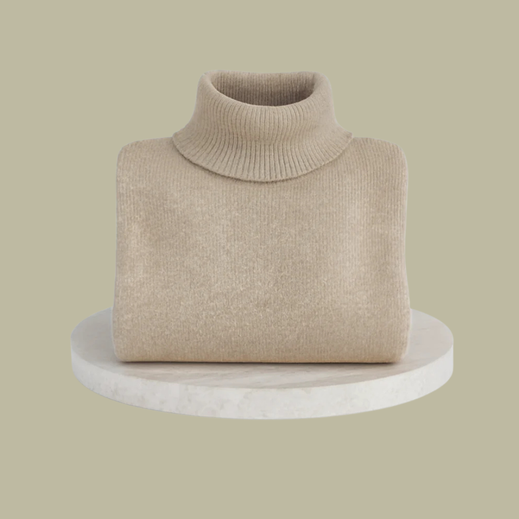 JERSEY CUELLO ALTO ASIMÉTRICO