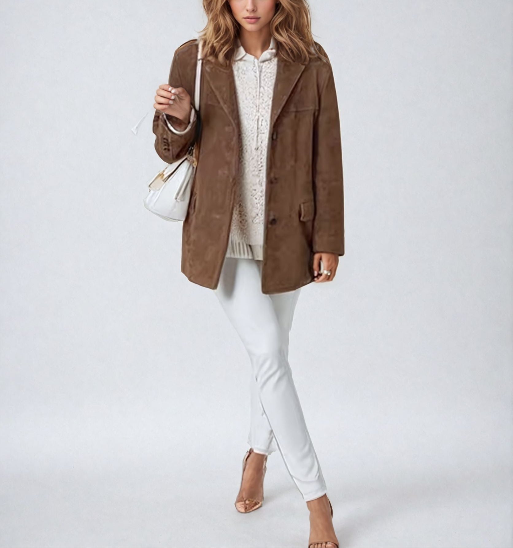 Lea | Chaqueta elegante de terciopelo