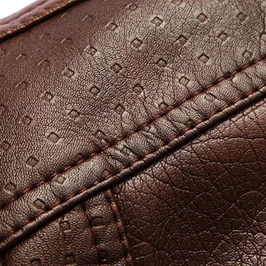 High-quality leather jacket for men