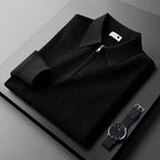 Elegant Men's Zip Sweater