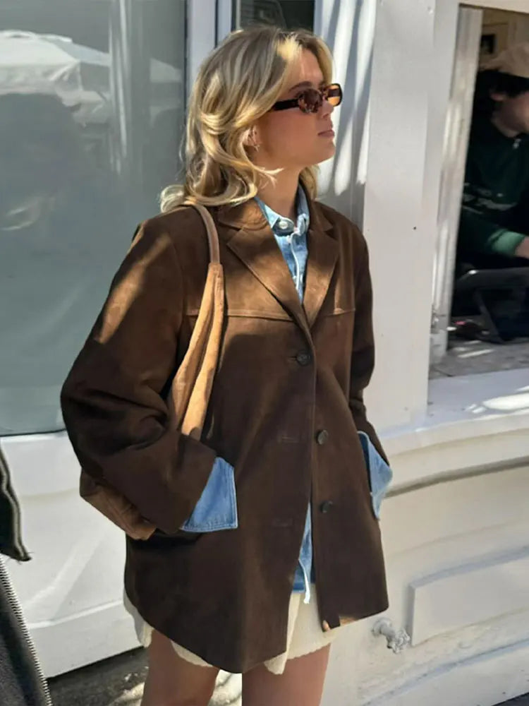 Lea | Chaqueta elegante de terciopelo