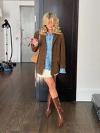 Lea | Chaqueta elegante de terciopelo