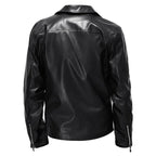 Casual leather jacket for men