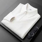 Elegant Men's Zip Sweater
