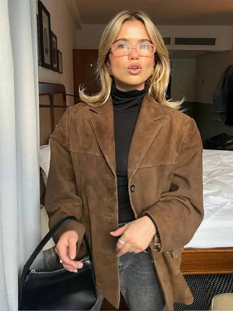 Lea | Chaqueta elegante de terciopelo