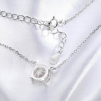 Collar de moissanita Ivictress: lujo asequible y brillo inigualable