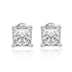 Pendientes de moissanita de lujo Ivictress: brillo y elegancia inigualables