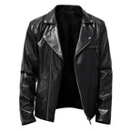 Casual leather jacket for men