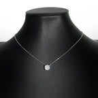 Collar de moissanita Ivictress: lujo asequible y brillo inigualable