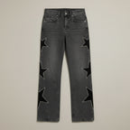 VAQUEROS DENIM ESTRELLA GRIS
