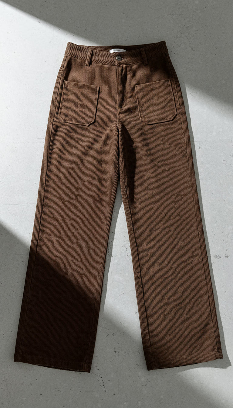 PANTALONES DE PANA ANCHOS