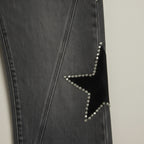 VAQUEROS DENIM ESTRELLA GRIS