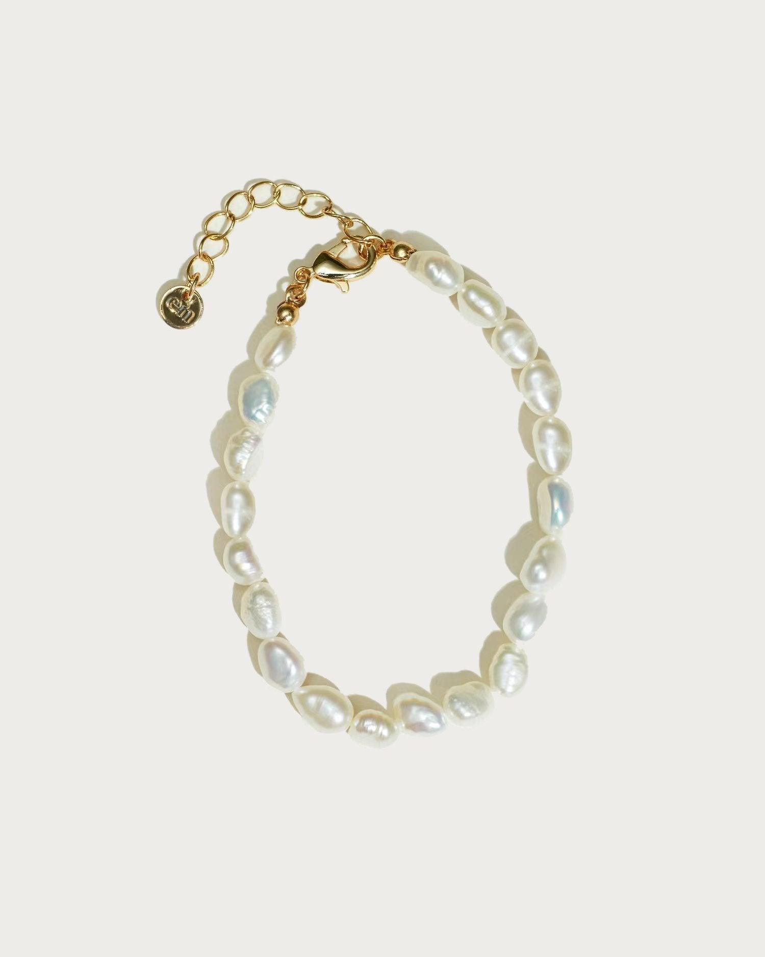 Pulsera de perlas barrocas