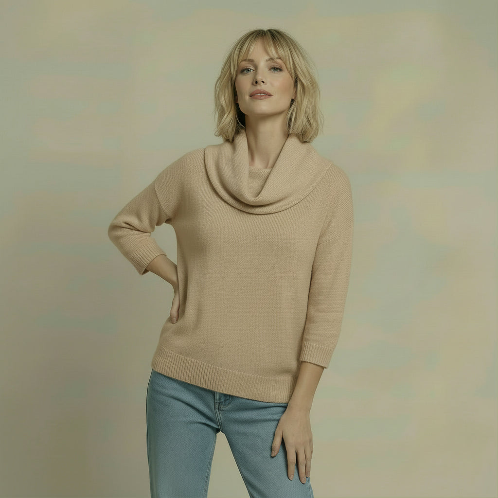 JERSEY CON CUELLO HOLGADO