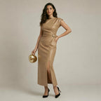 VESTIDO LARGO SINTÉTICO