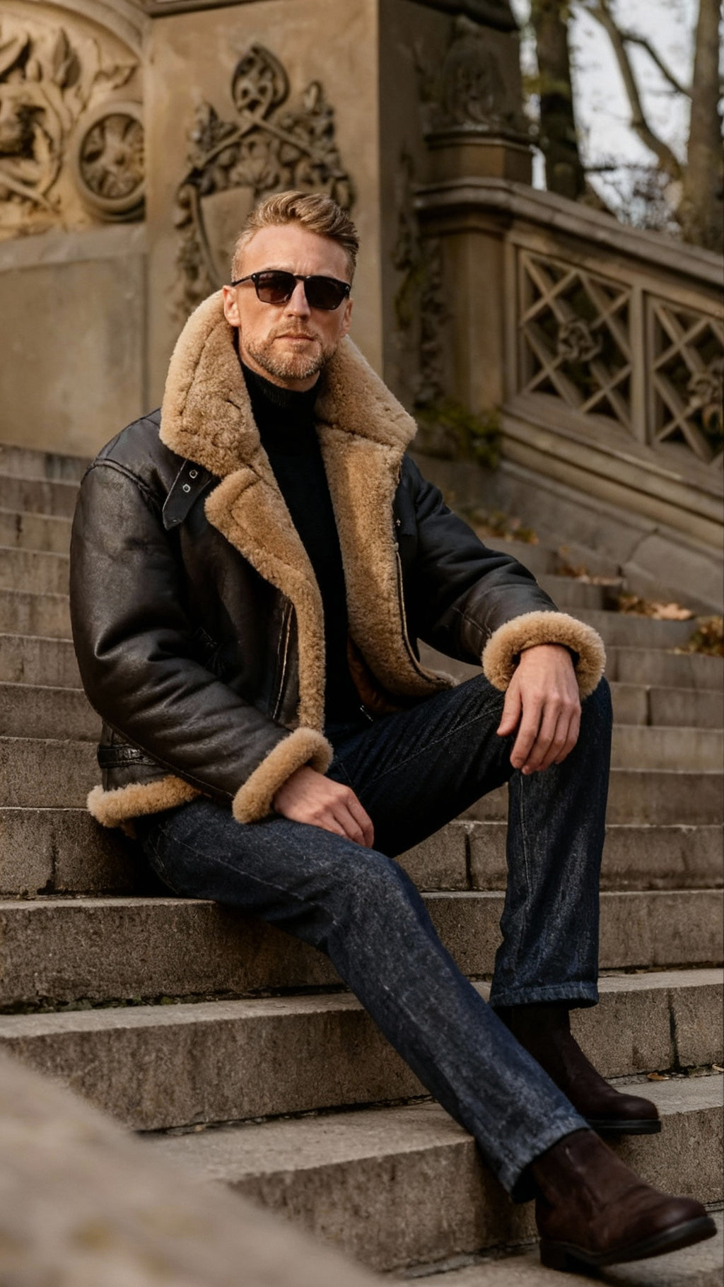 Ray | Chaqueta de aviador