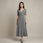 VESTIDO DE MANGA MEDIA