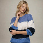 JERSEY DE RAYAS AMPLIAS Y TEXTURA SUAVE