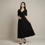 VESTIDO DE MANGA MEDIA