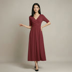 VESTIDO DE MANGA MEDIA