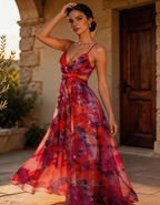 VESTIDO AURA ROJO