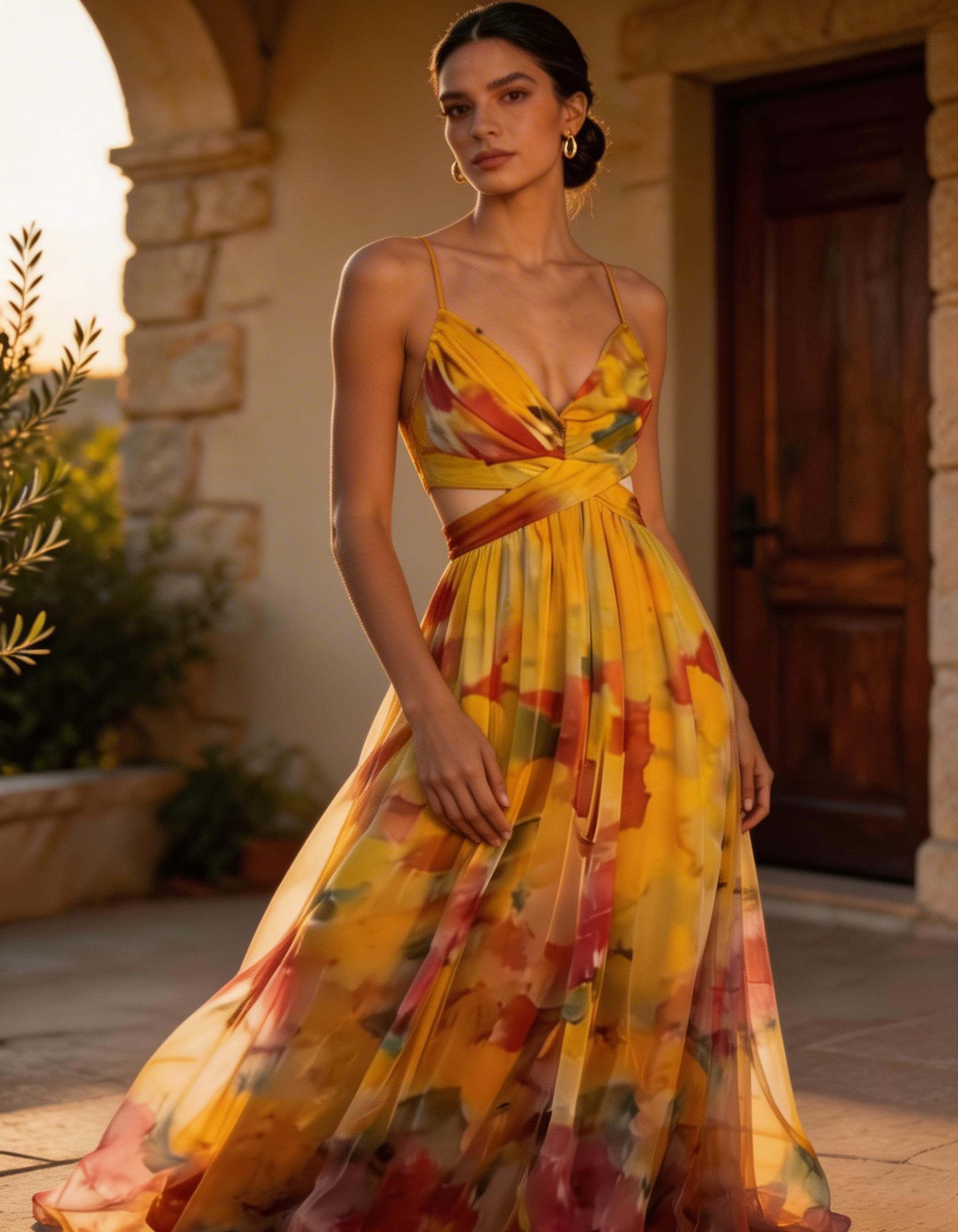 VESTIDO AURA AMARILLO